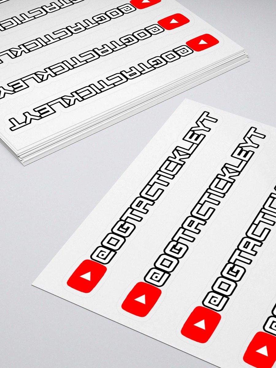 OGTACTICKLEYT Sticker Sheet product image (4)