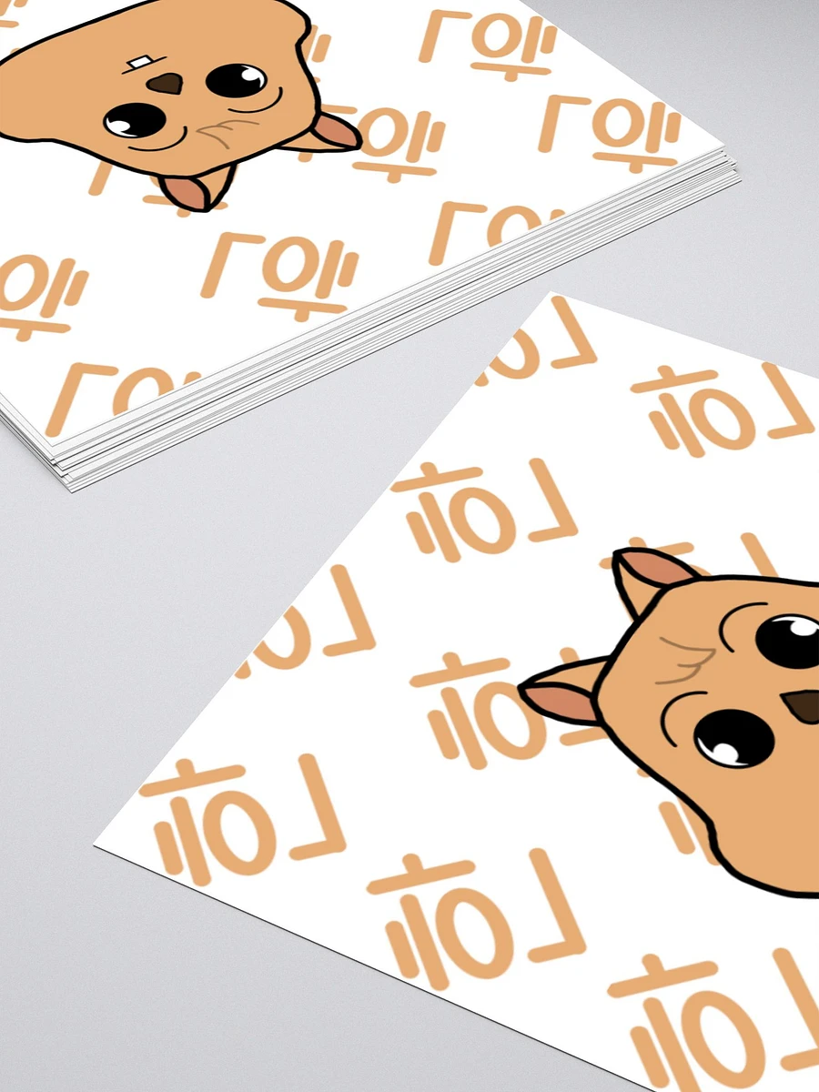 Han Quokka face and hangul Sticker product image (12)