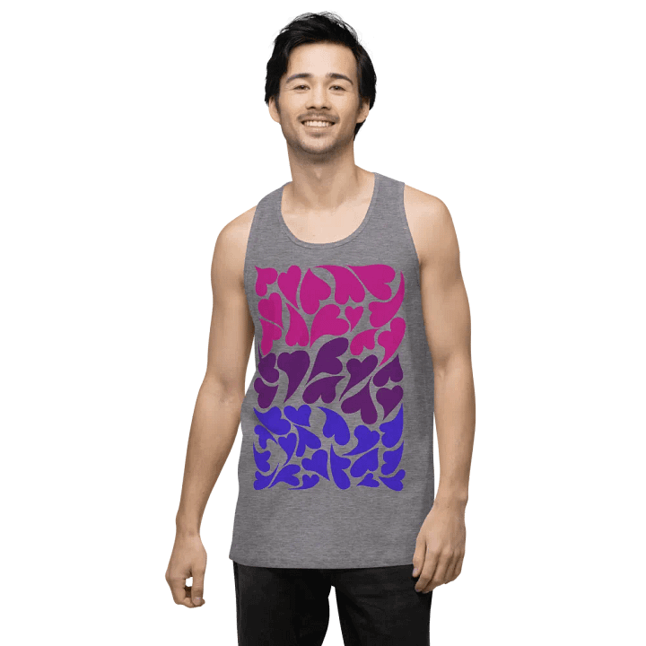 Nestled PRIDE Bisexual Tank Top product image (31)