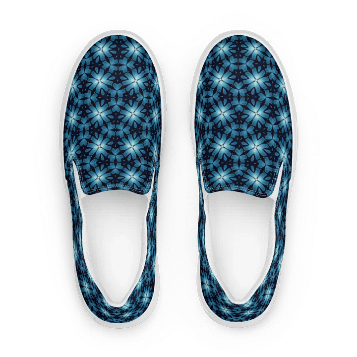 Stellar Blue Men's Canvas Slip-Ons product image (1)