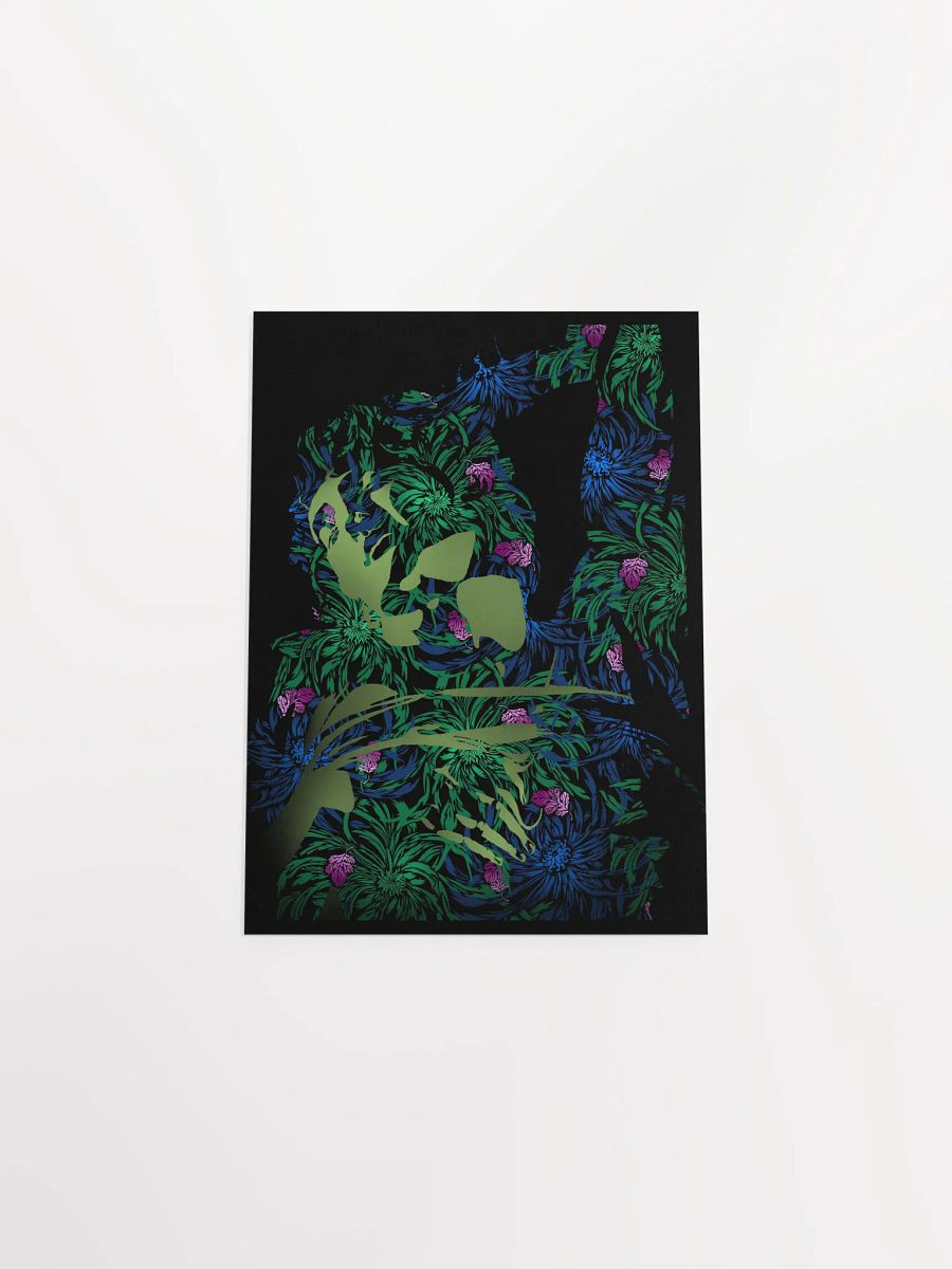 Green Michelangelo on Chrysanthemums - Print product image (5)