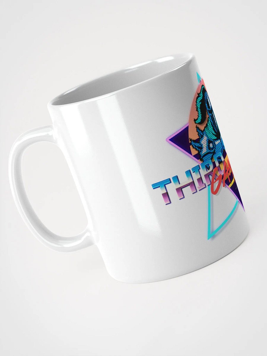 Third String Gamer White Glossy Mug product image (5)
