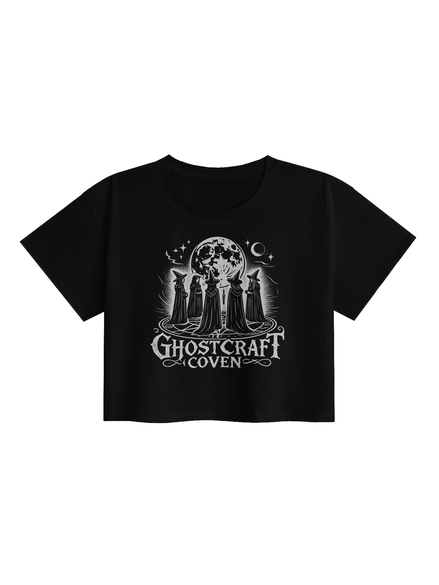 Crop Tee: Moon Coven product image (1)