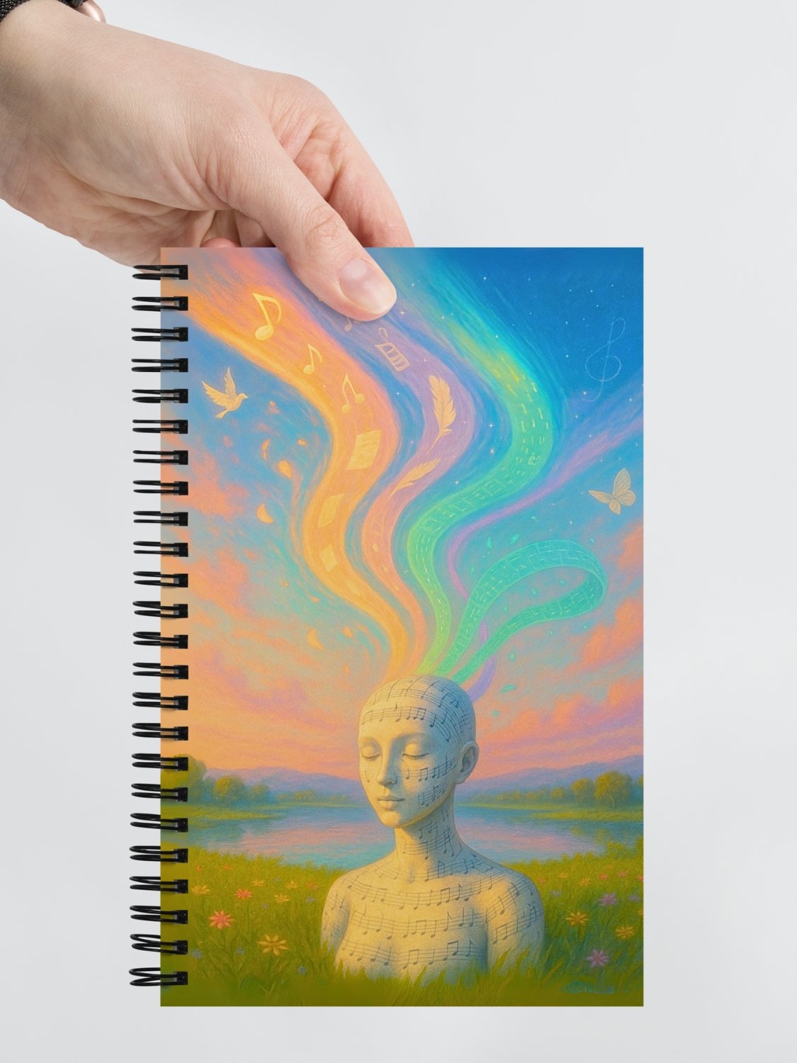 Radiant Reverie - Spiral Journal Notebook product image (6)