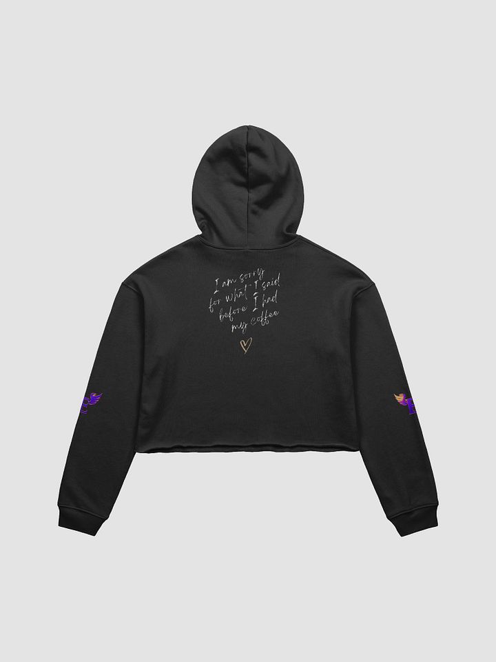 Cold Weather Coffee Love Crop Hoodie product image (5)