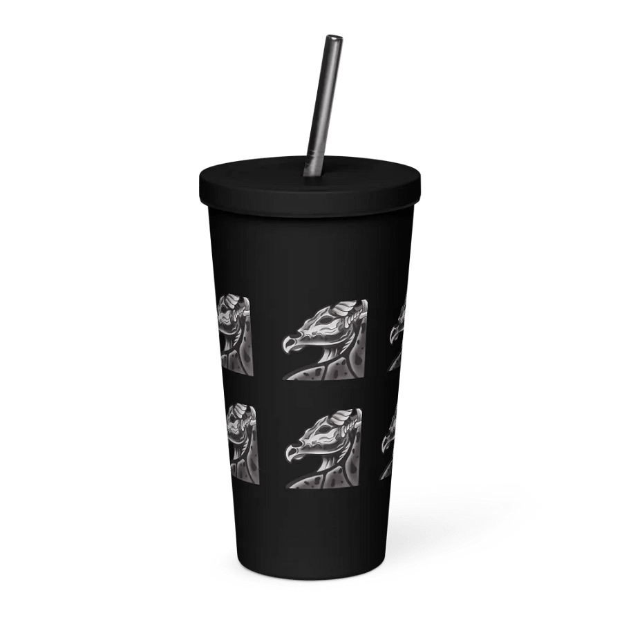 Thestral Insulated Tumbler w/ Straw product image (7)