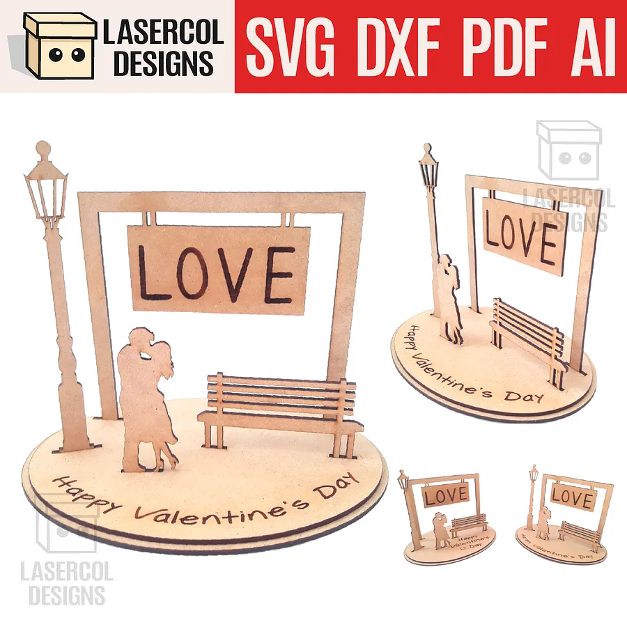 Valentine's Day Gift - Laser Cut Files product image (1)