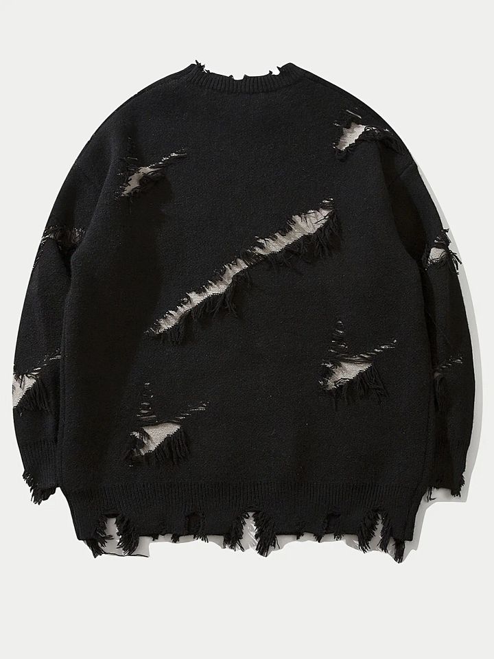 ZENTLY Sweater Series – Distressed Fringe Edition product image (2)