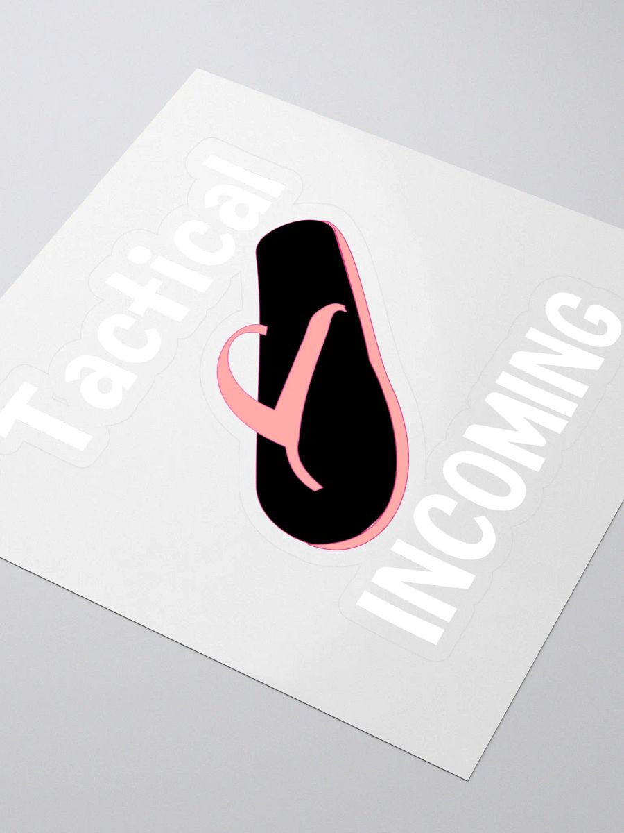 Tactical Flip-Flop Kiss Cut Stickers product image (3)