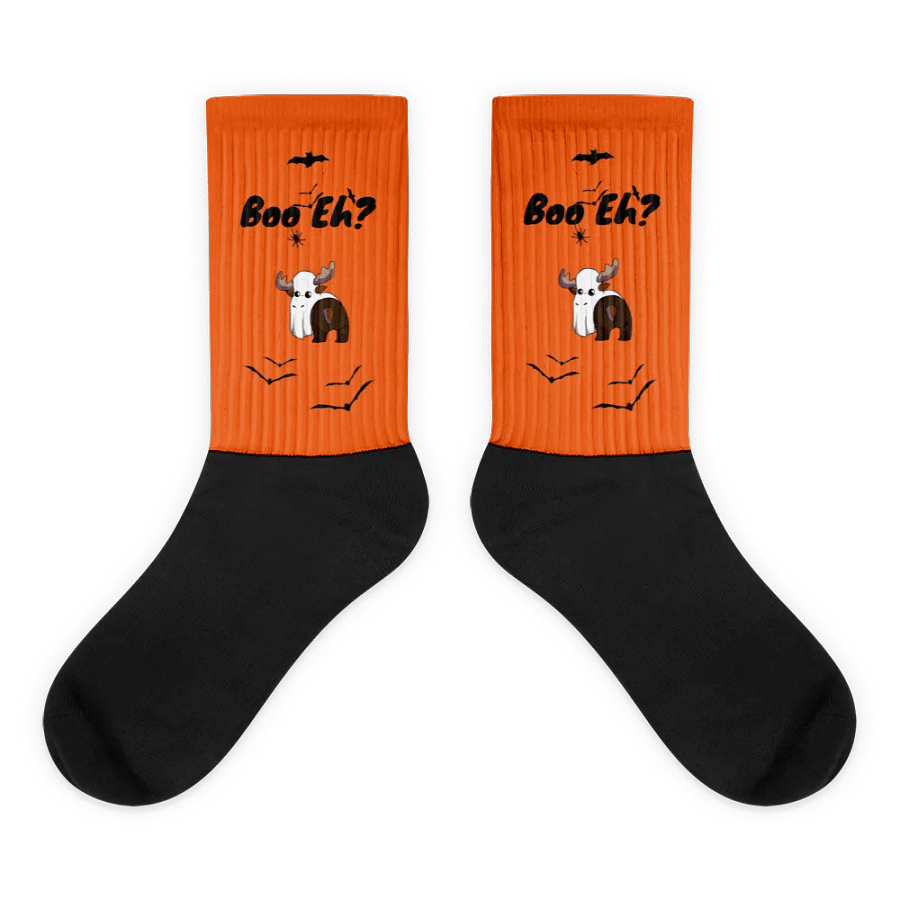 Spoopy Mountie Moose Socks! product image (1)