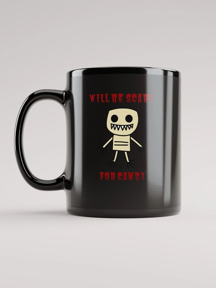 Skeletal Smiles Black Glossy Mug product image (6)