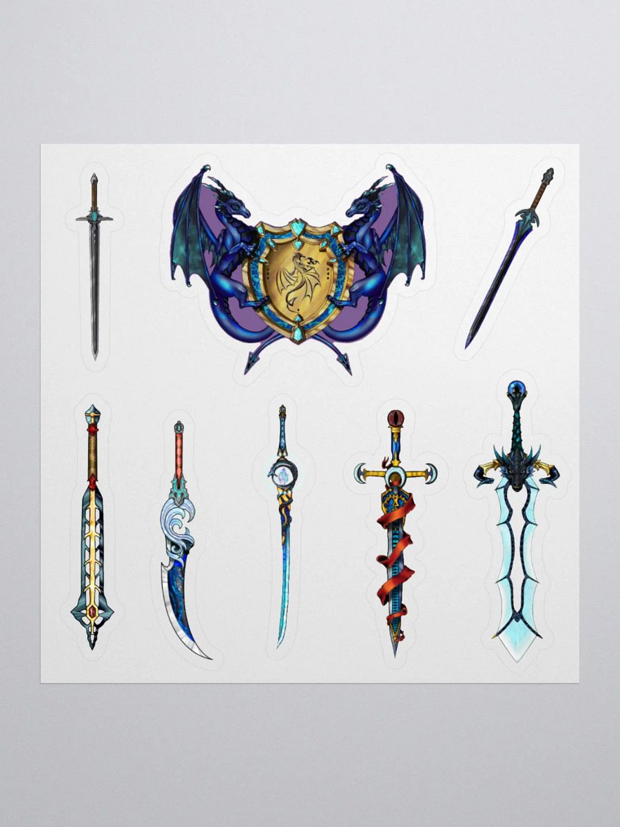 Azure Rank Sword Stickers product image (1)