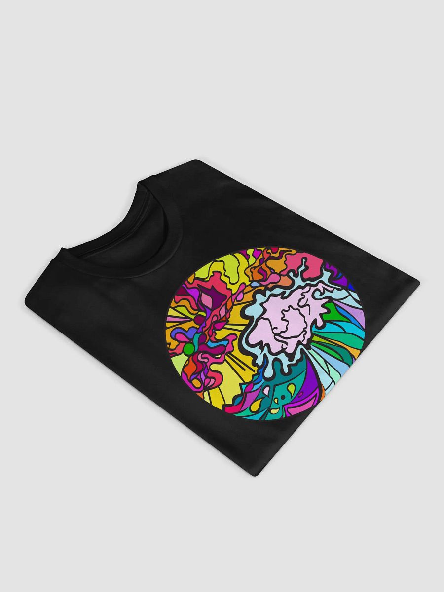 Energetic Swirls Unisex Premium T-Shirt - Wave at Sunset product image (11)