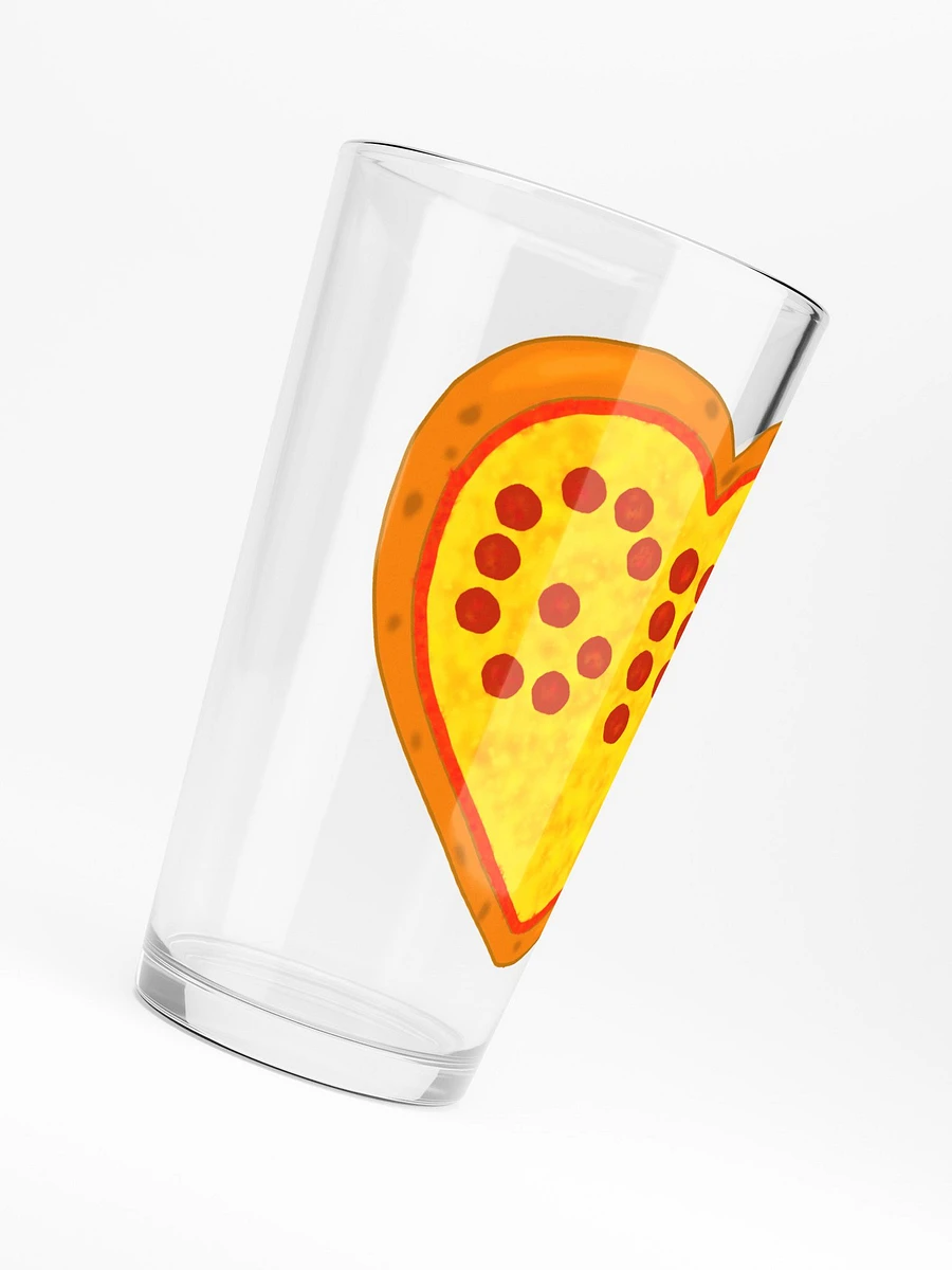 TheFirstGio Pizza Heart Pint Glass product image (6)