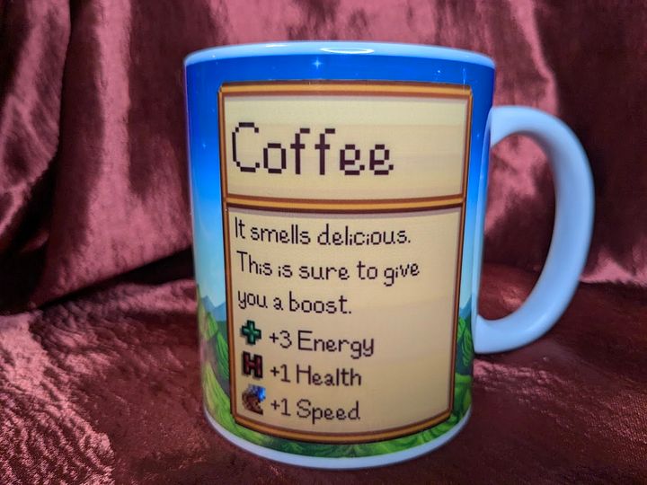 Stardew Valley - Pixel Art Coffee Mug - Sublimation Printed product image (1)