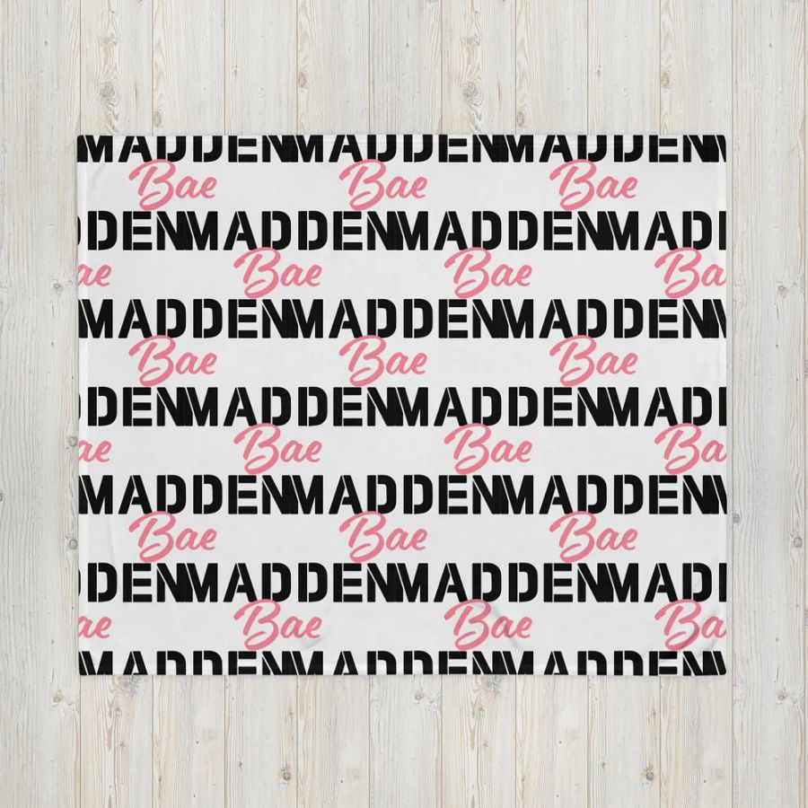 Madden Bae Throw Blanket product image (16)