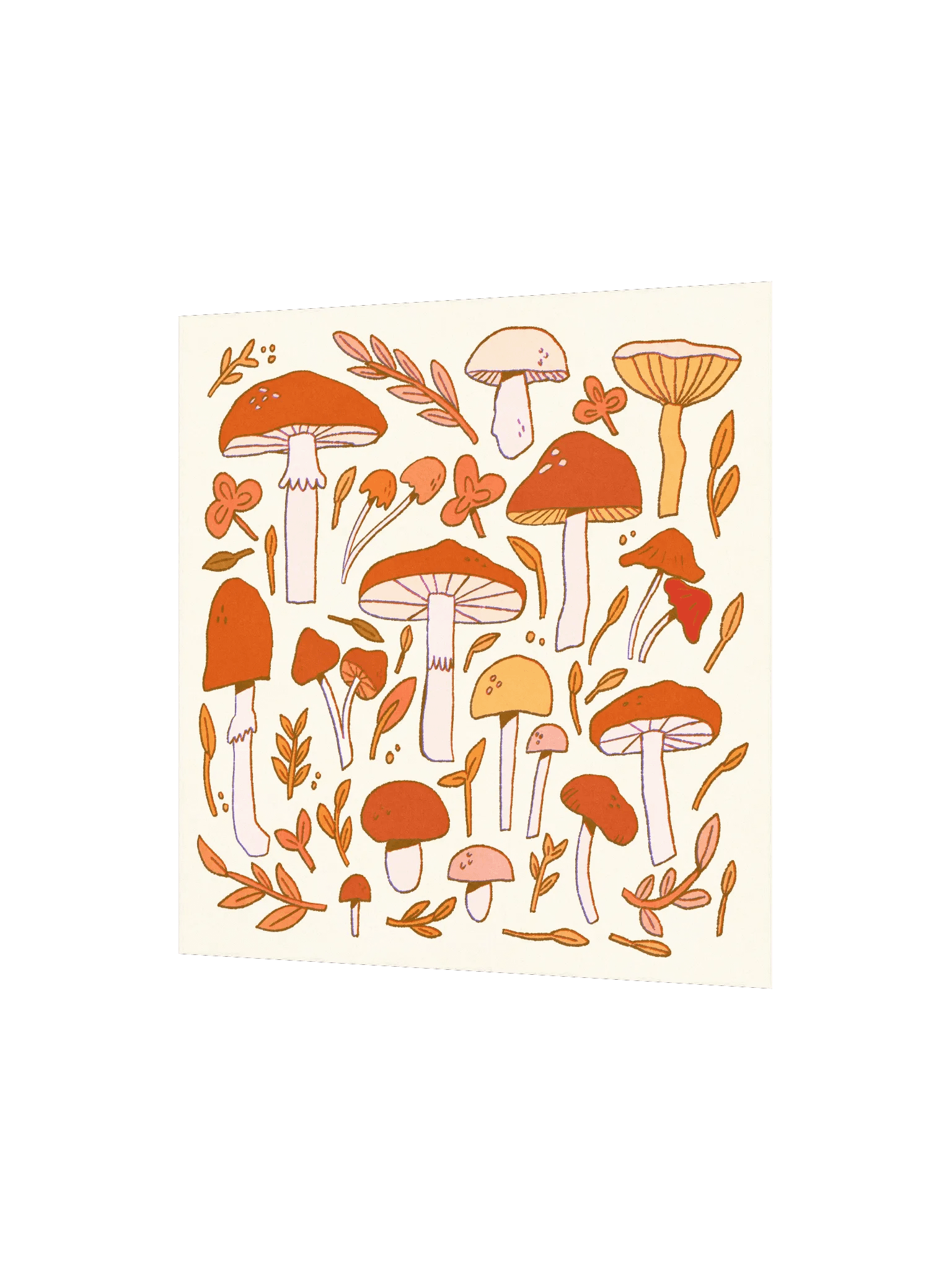 Mushroom Party Print product image (3)