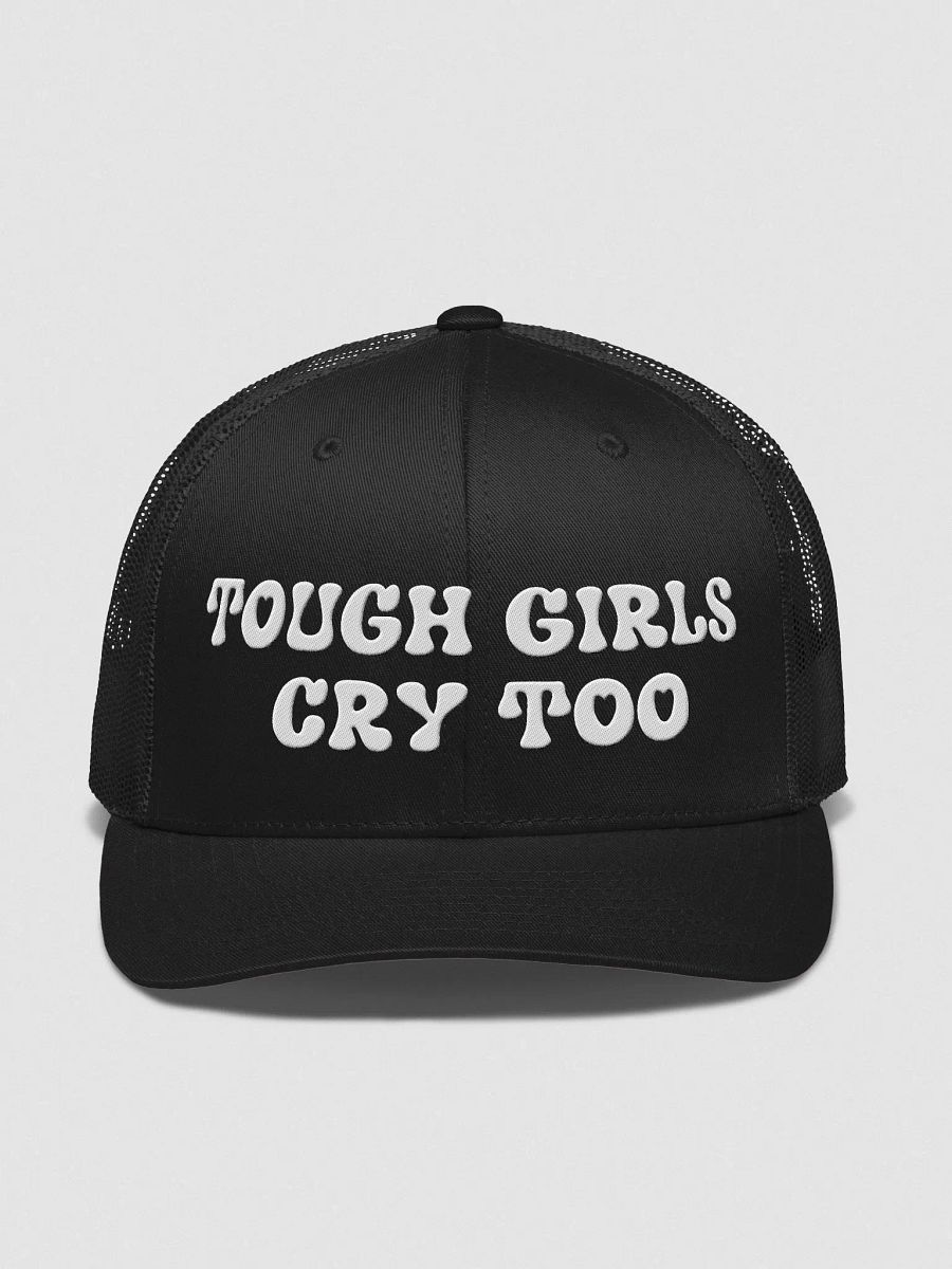 Tough Girls Cry Too Trucker Hat product image (1)