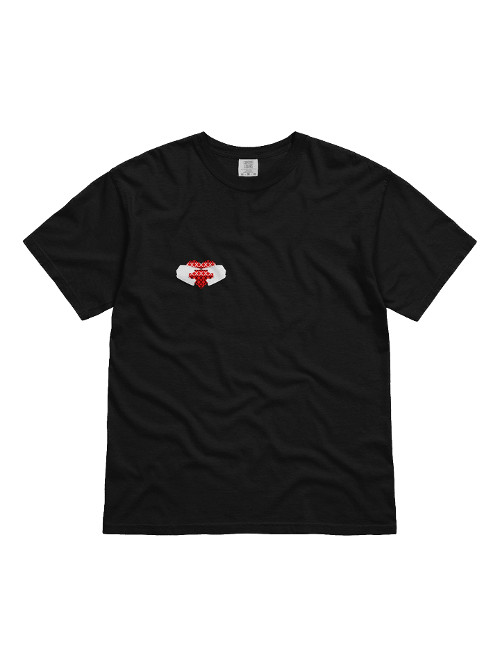 Matching Off-Road Helmet Heart (White-Left) | Shirt product image (1)
