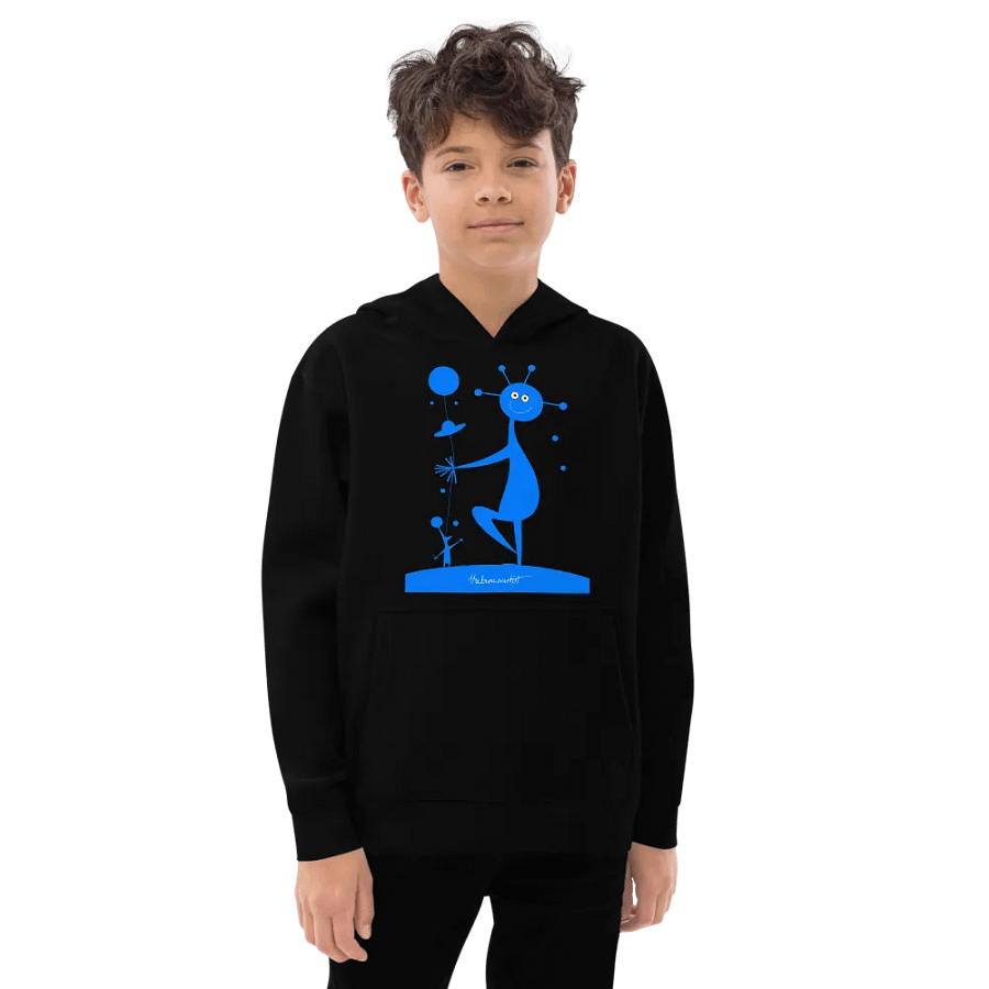 Cotton Heritage Youth Pullover Fleece product image (2)