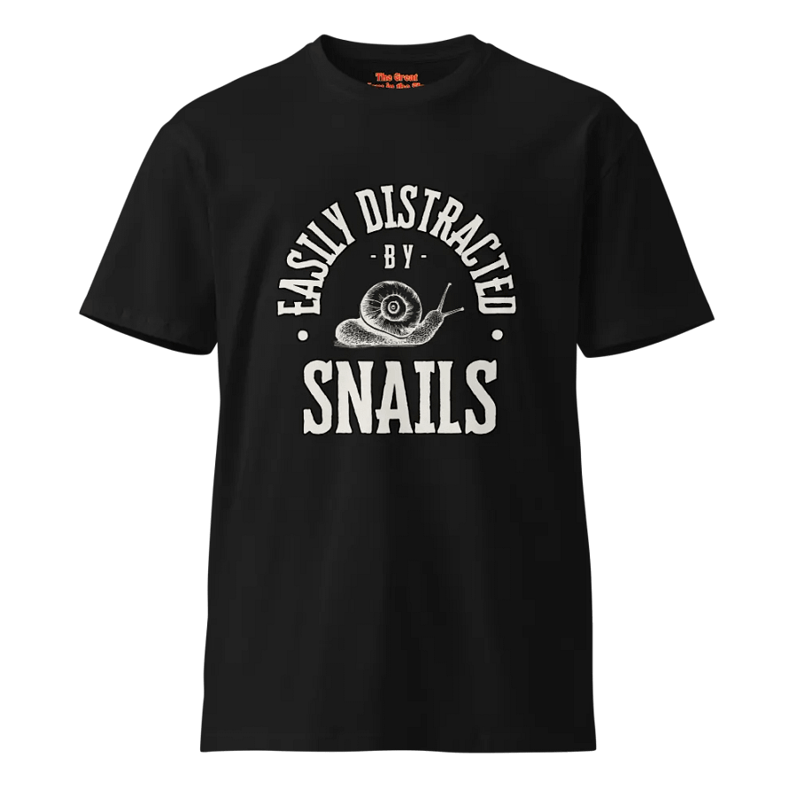 Easily Distracted by Snails - Unisex Premium T-Shirt product image (20)
