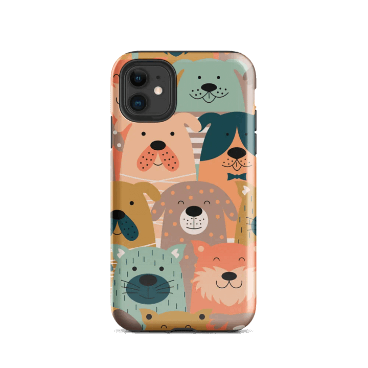 Playful Pup Parade iPhone® Tough Case product image (24)