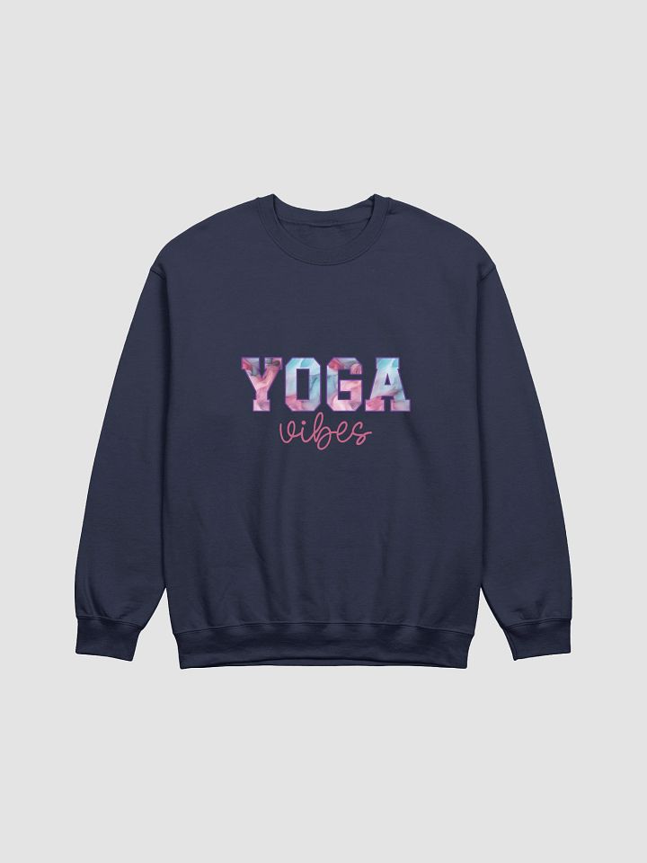 Vibrant Yoga Vibes Crewneck Sweatshirt product image (2)
