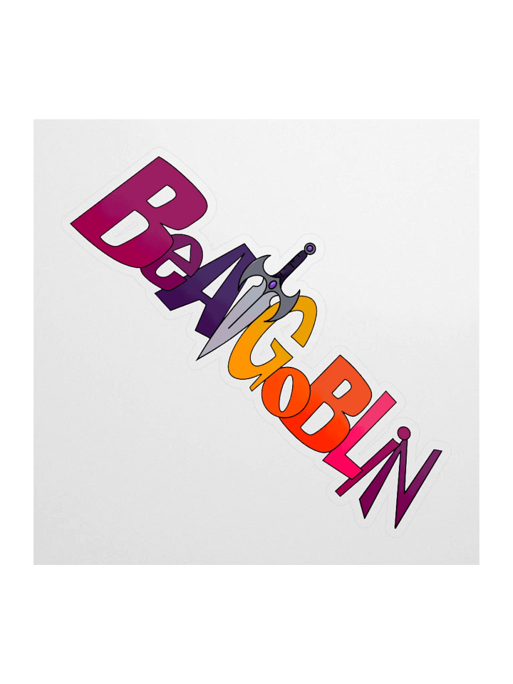 Beat Goblin logo sticker product image (1)