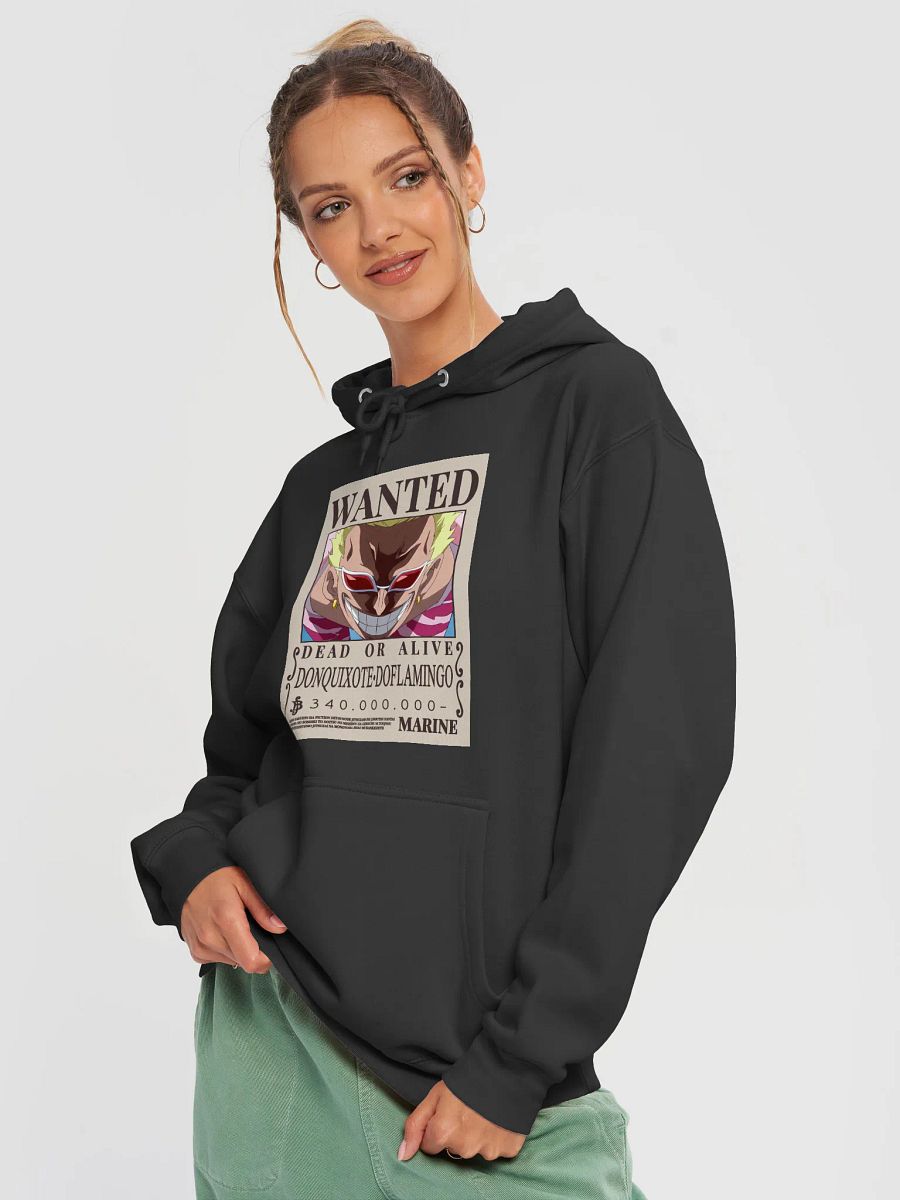 One Piece Doflamingo's Wanted Poster Hoodie product image (3)