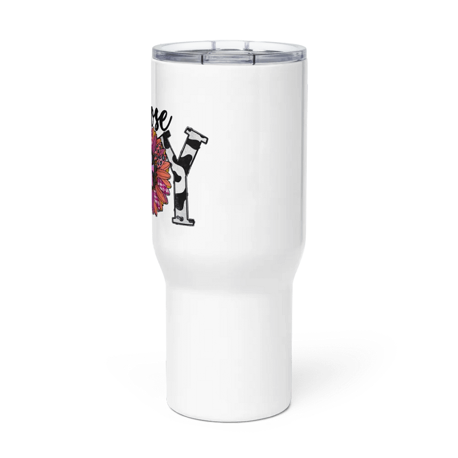 Choose Joy - Travel Mug w/ Handle product image (3)