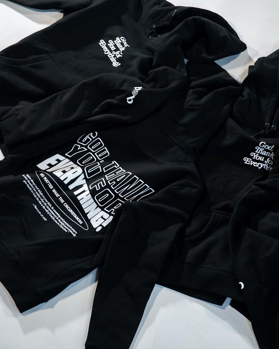 God thank you for everything unisex Hoodie product image (2)