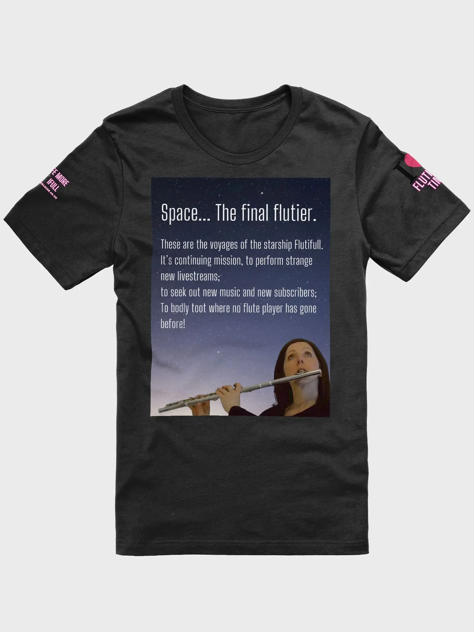 Flutifull Space T-Shirt product image (4)