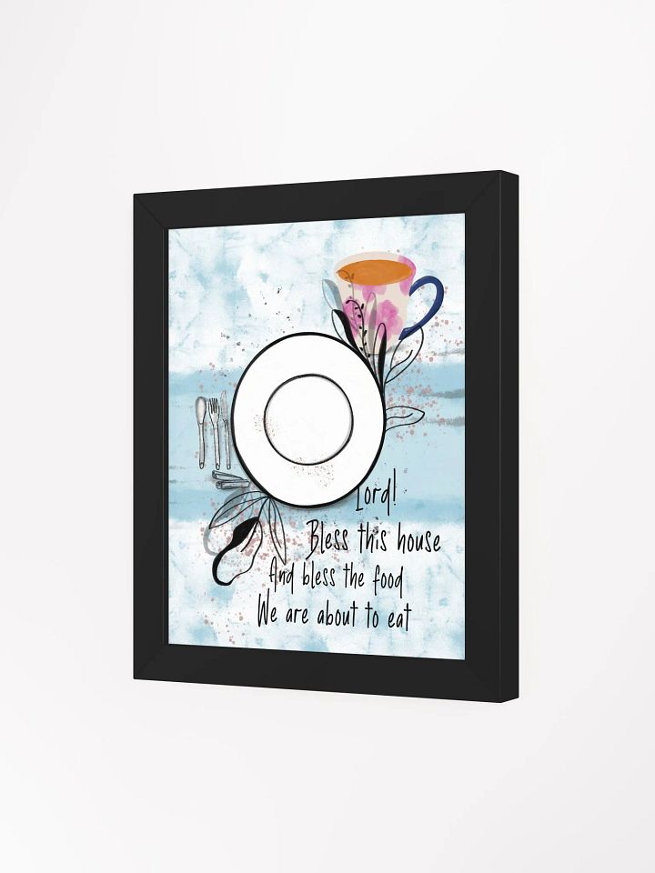 Bless This Food Framed Poster product image (1)