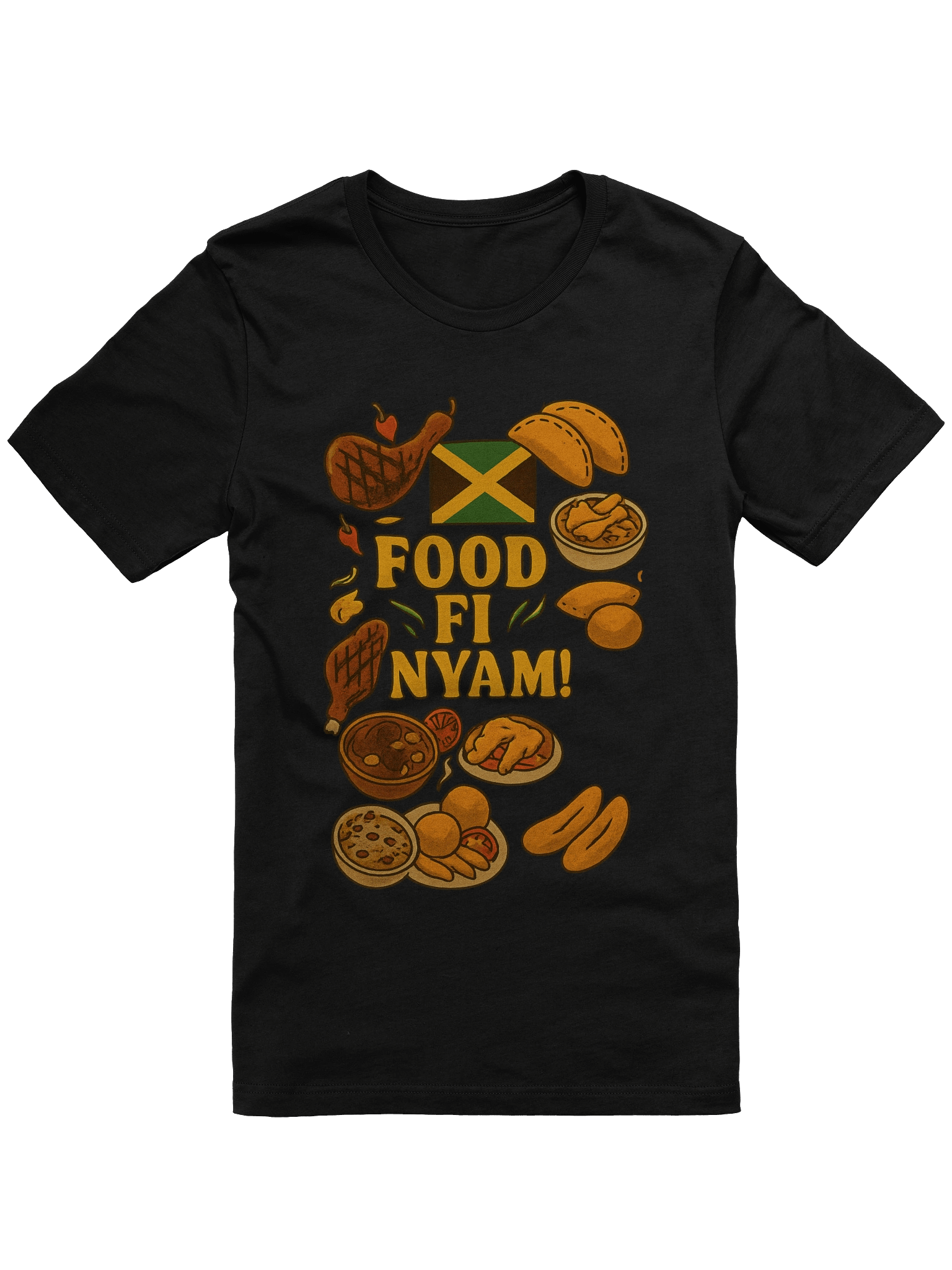 Foodie Fiesta Illustrated T-Shirt product image (6)