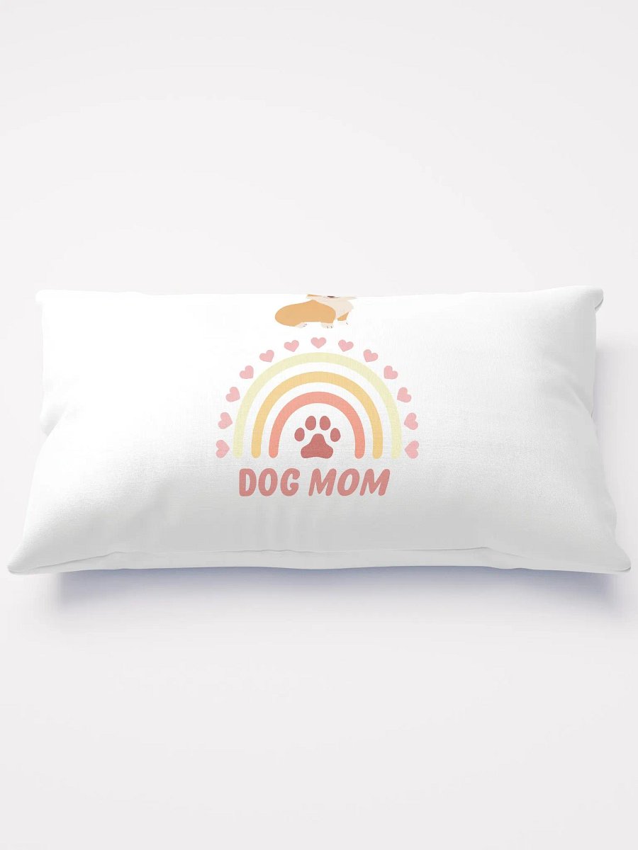 Rainbow Corgi Dog Mom Pillow product image (2)