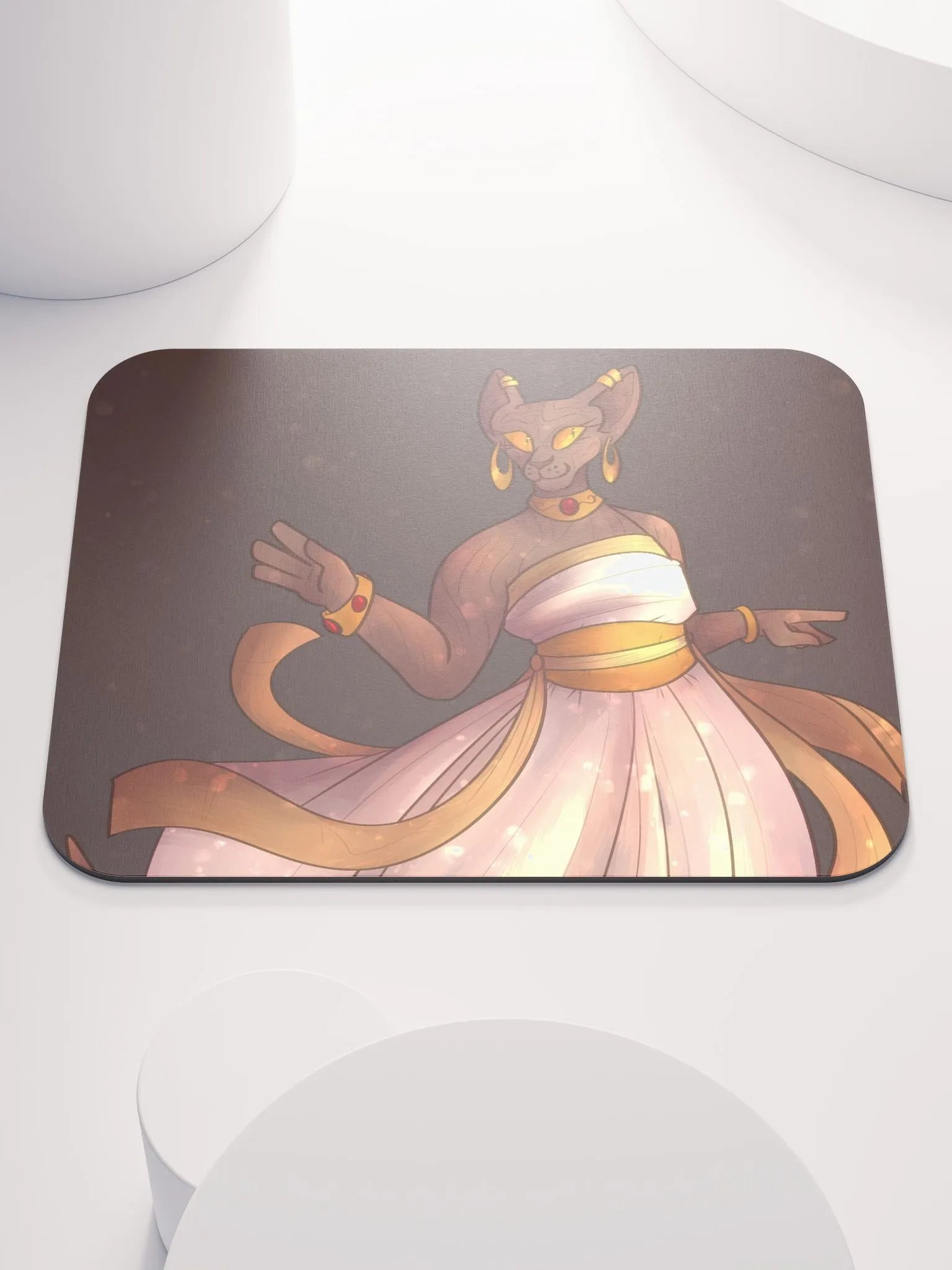 "Aureate Shimmer" mousepad product image (1)