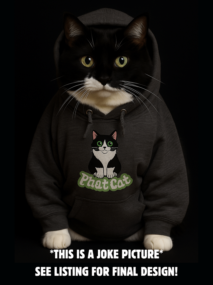 Phat Cat Hoodie (Green) product image (2)