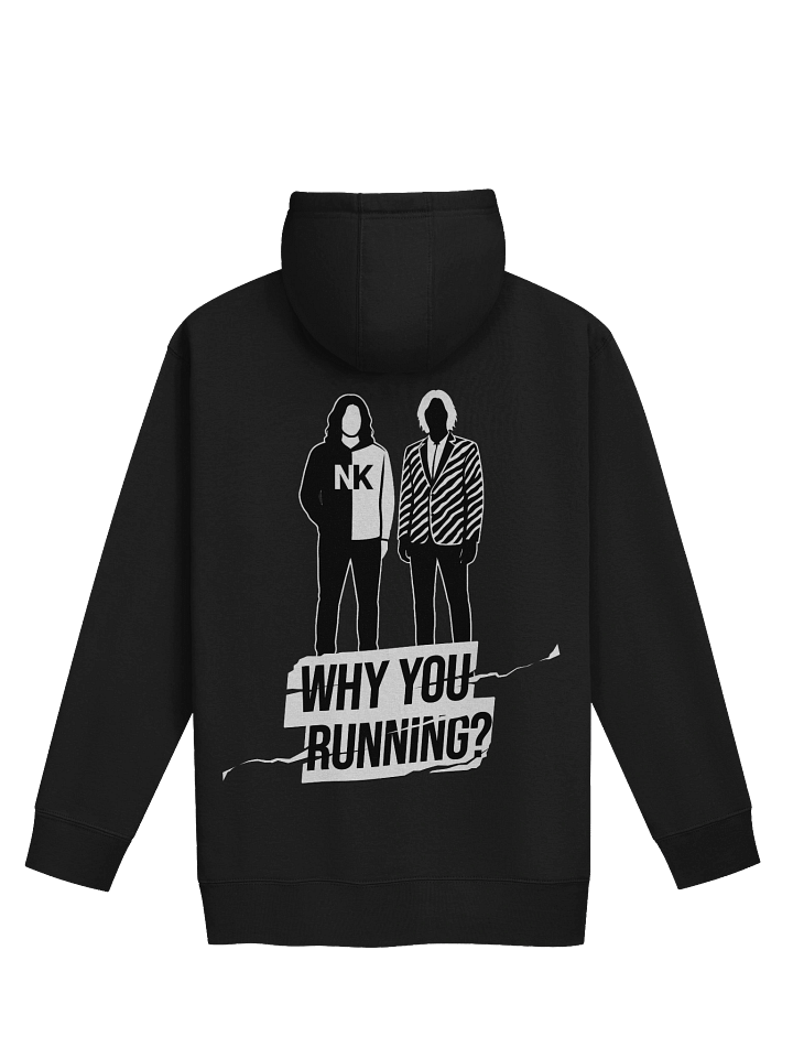 “Why You Running?” Unisex Hoodie product image (11)