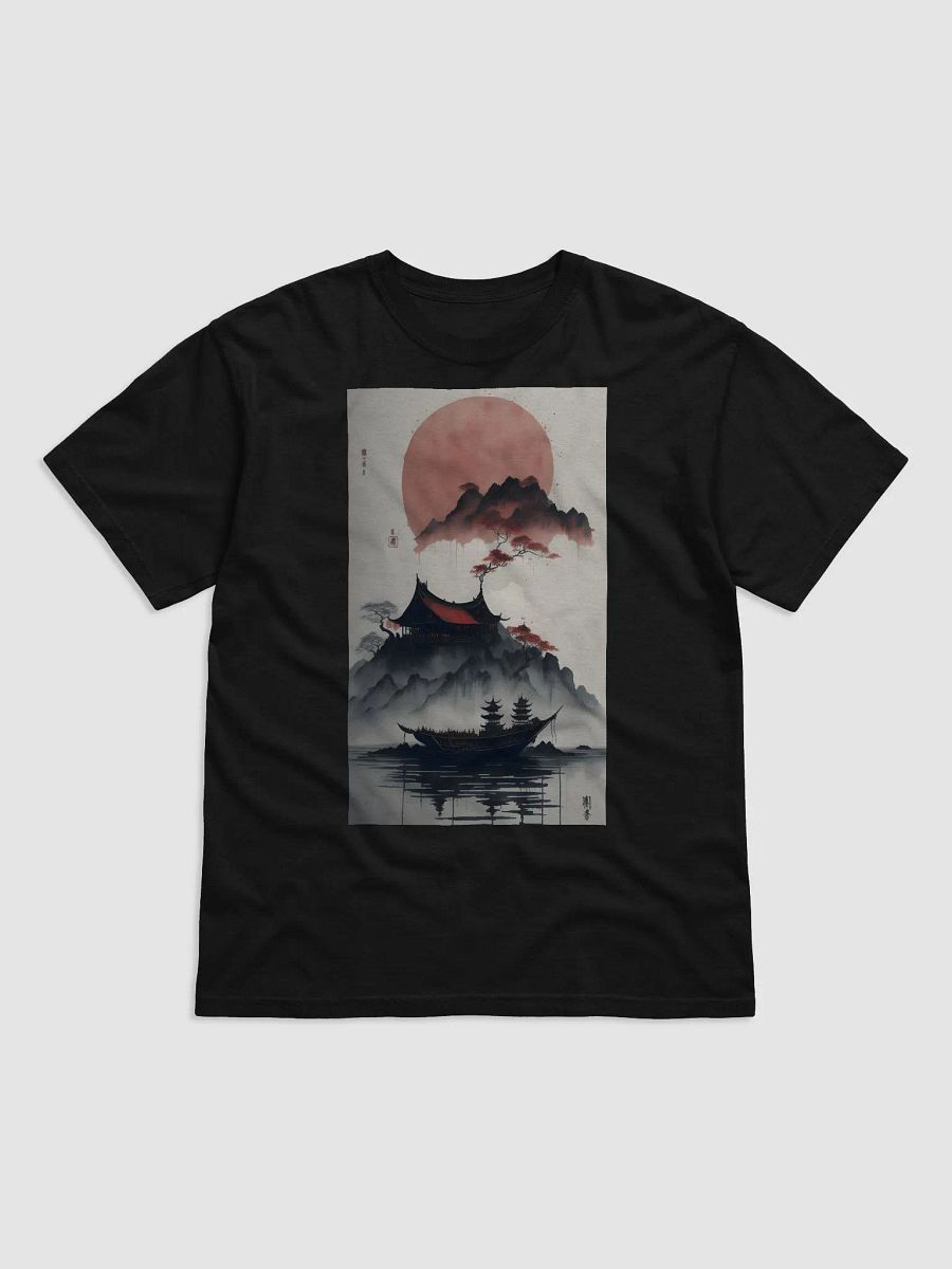 Ethereal Serenity: Chinese Landscape T-Shirt product image (5)