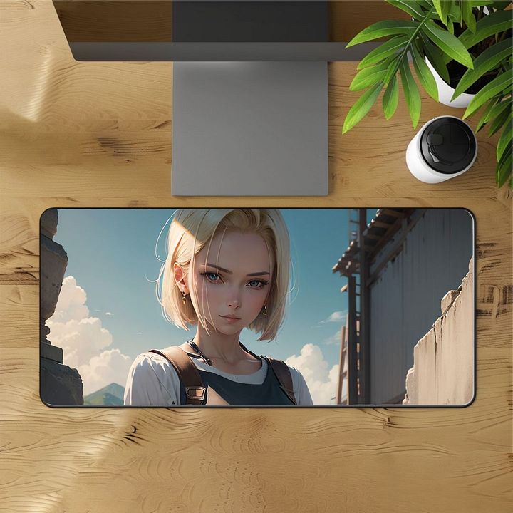 Android 18 Desk Mat - 12