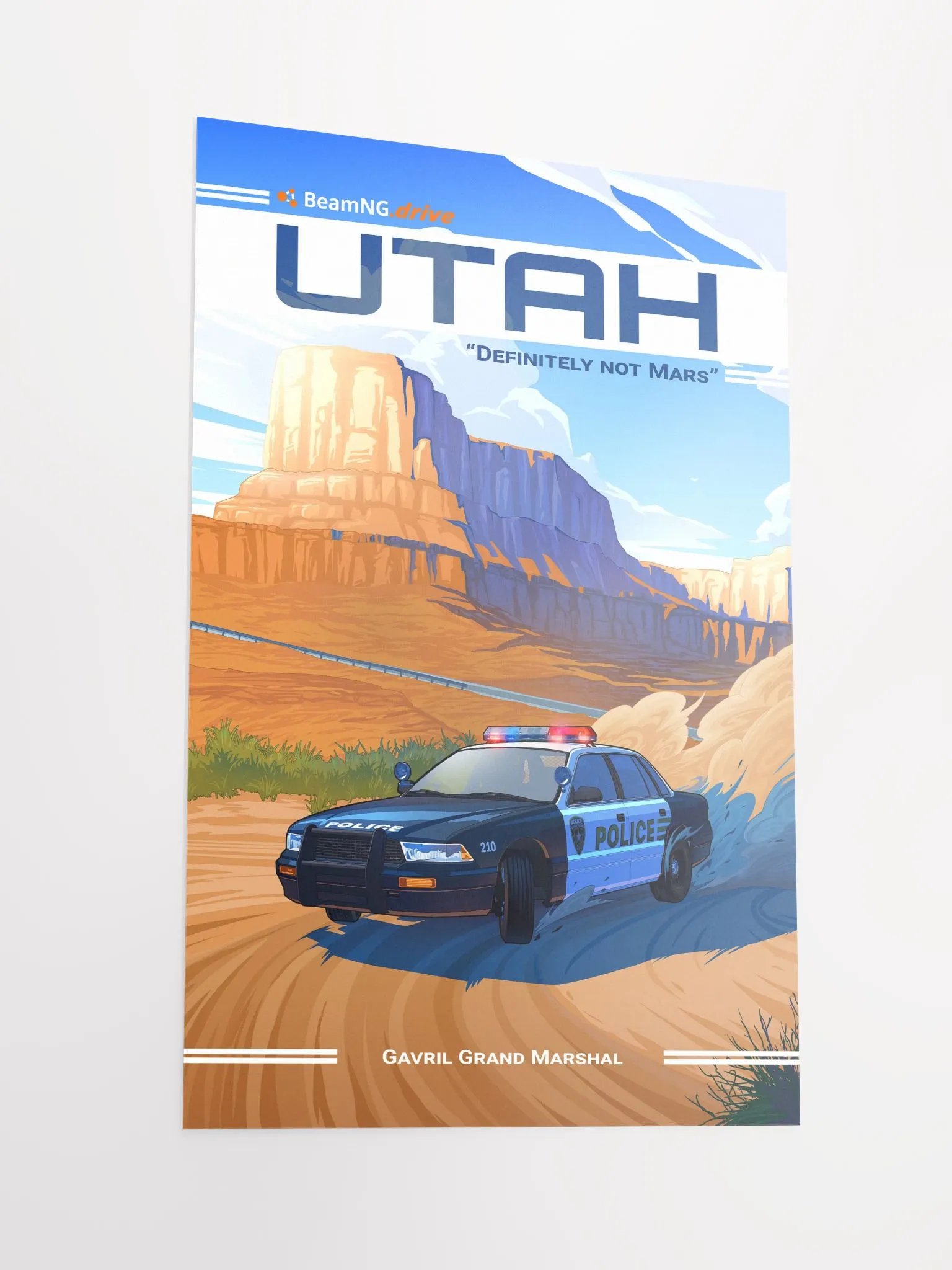 Utah Stylized Poster product image (3)
