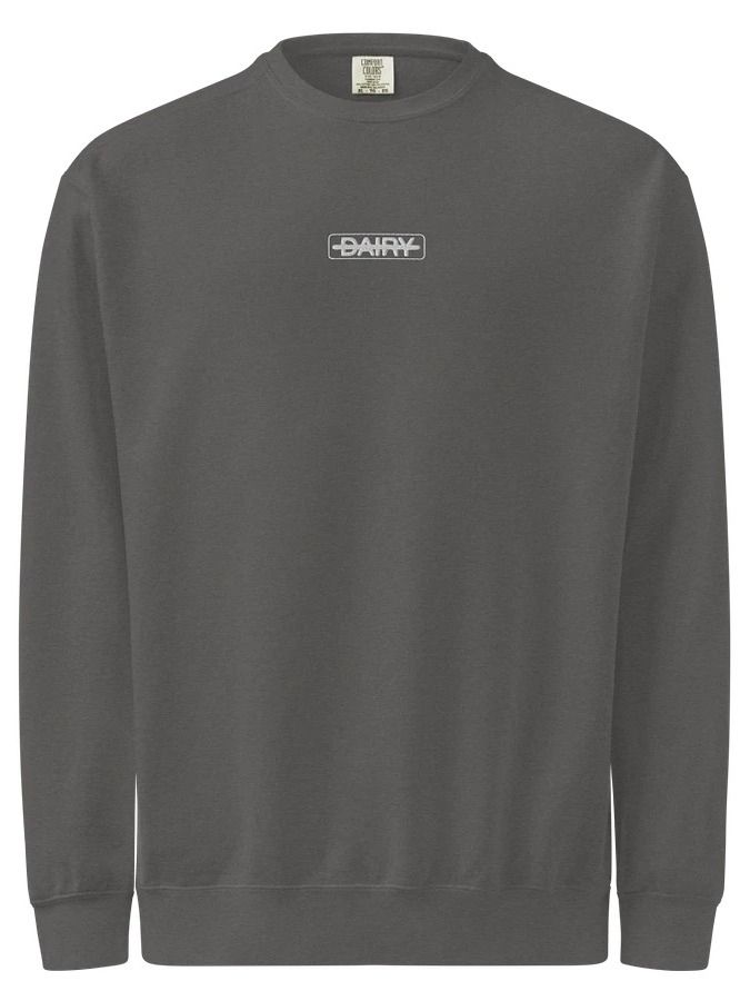 No Dairy Embroidered Crewneck product image (1)