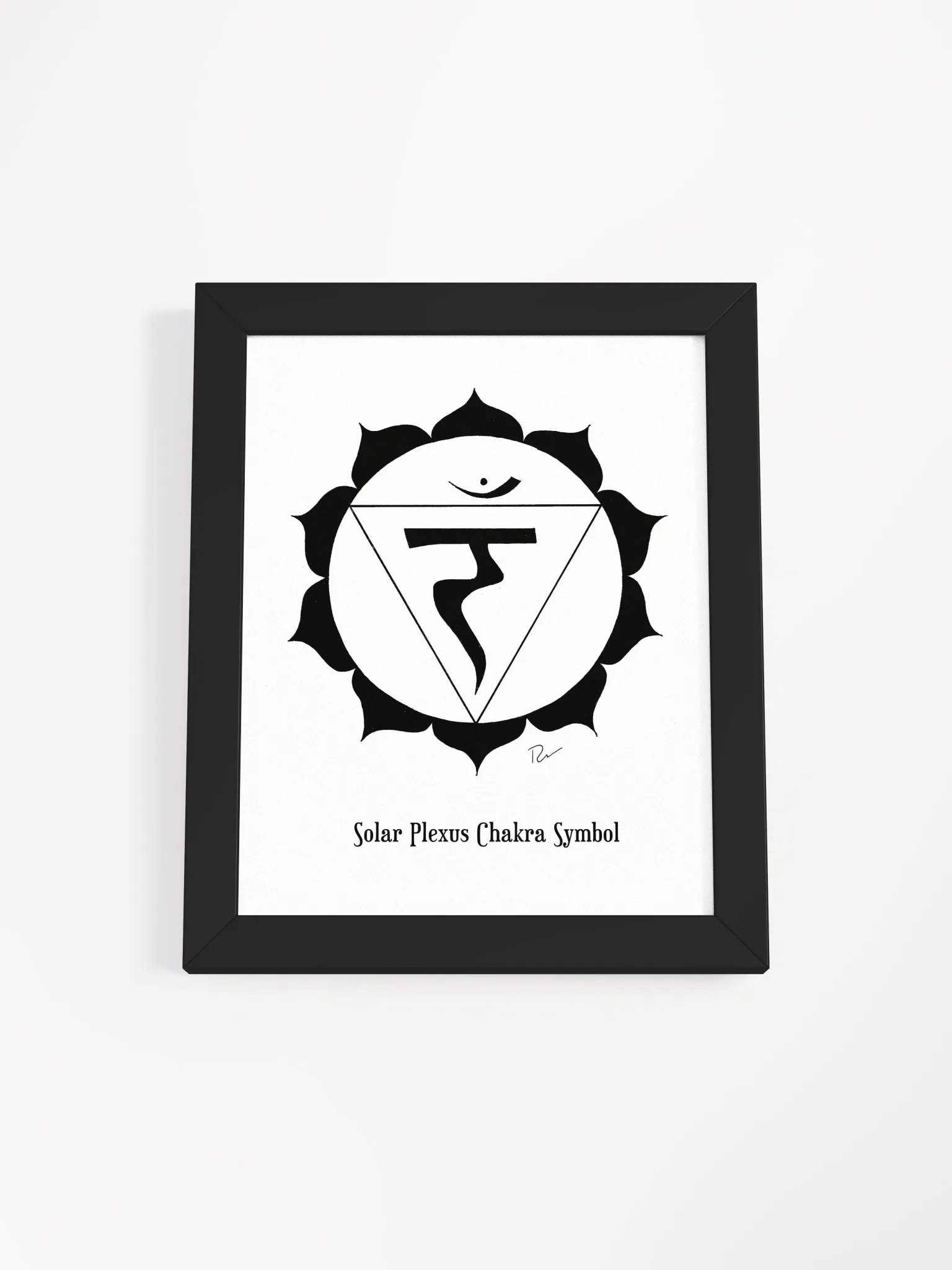 Solar Plexus Chakra Framed Art product image (1)