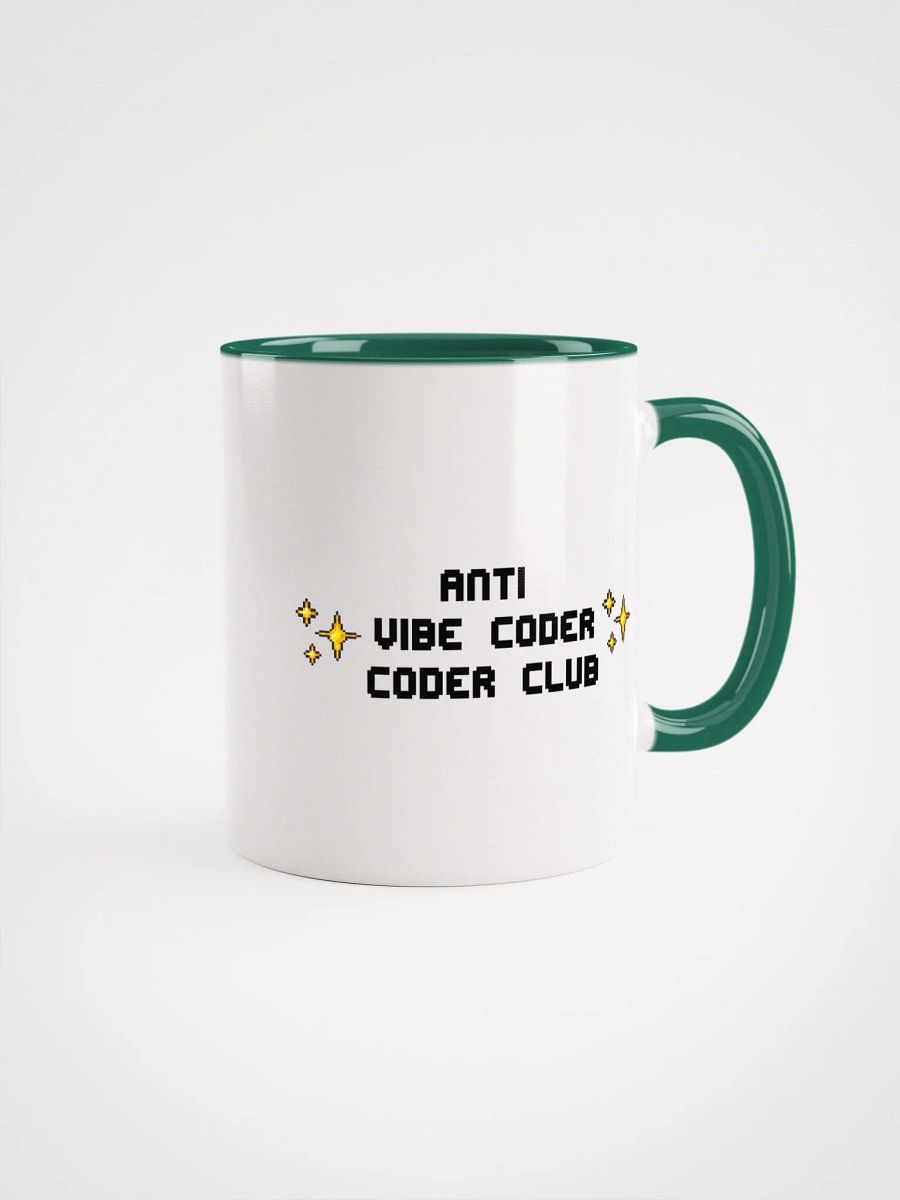 Anti Vibe Coder Coder Club Mug product image (51)