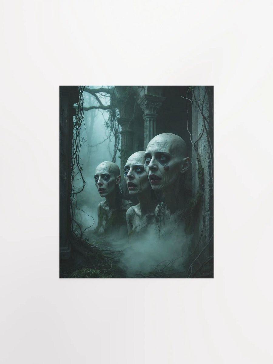 Spectral Faces Matte Poster product image (5)