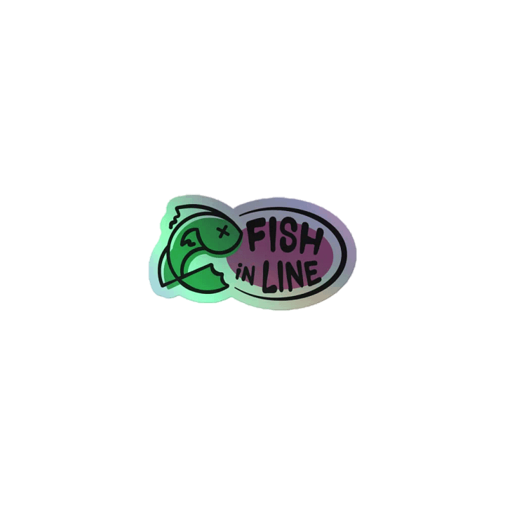 HOLO FISH STICKER product image (1)