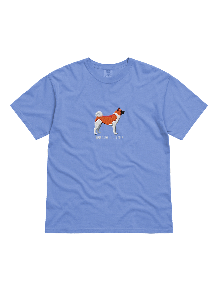 Too Legit to Spitz T-Shirt(Embroidered) of an American Akita(Red & White) product image (41)