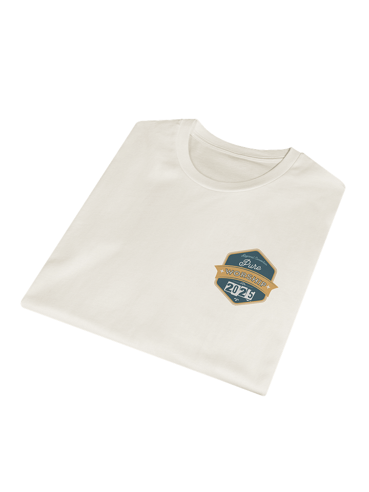 2025 "Pure Worship" Regional Convention Retro Badge T-Shirt product image (2)