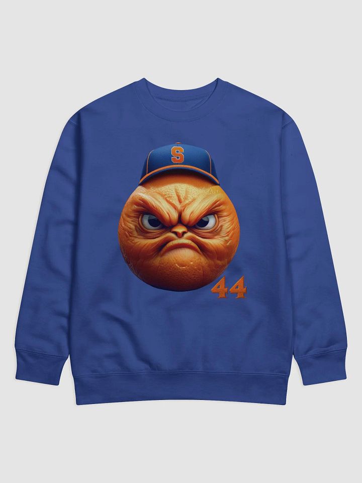 The Syracuse 44 orange on a Heritage Americana Premium Sweatshirt product image (1)