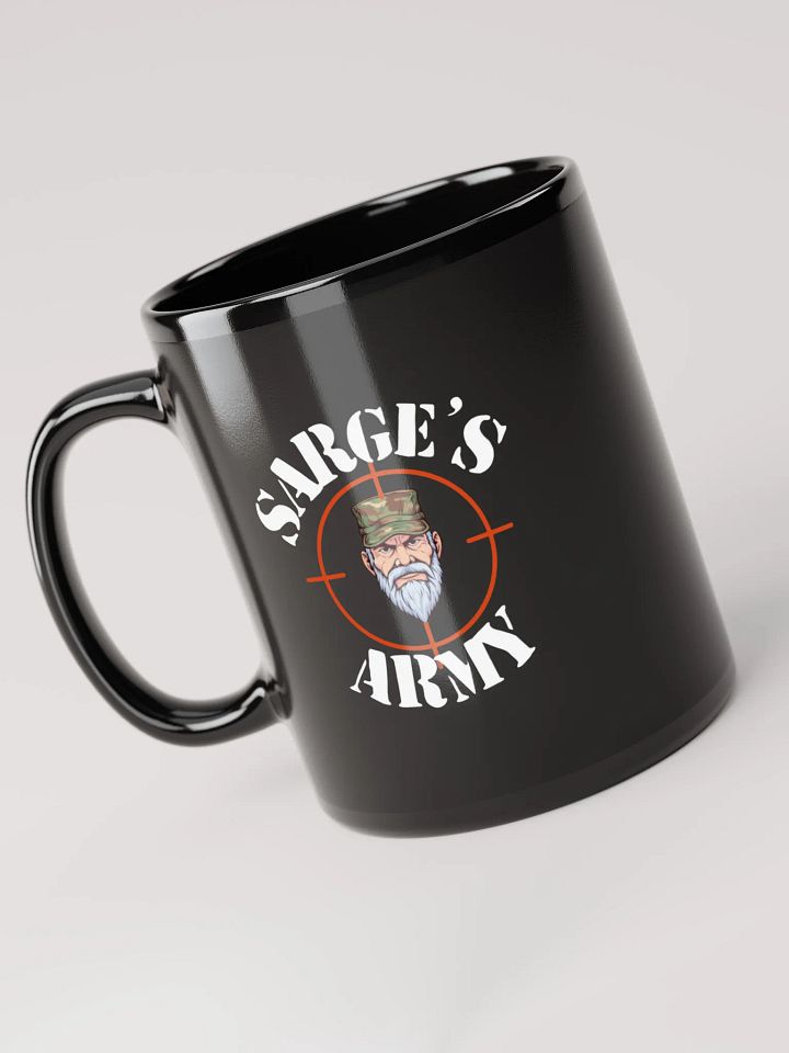 Official SARGE'S ARMY Coffee Mug - Dark product image (1)